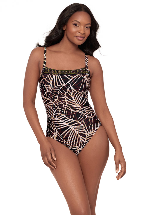 Miraclesuit Let's Be Fronds Kara One Piece